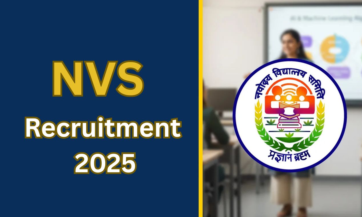 NVS Recruitment 2025: Lab Attendant के लिए सीधा चयन, इंटरव्यू नहीं होगा