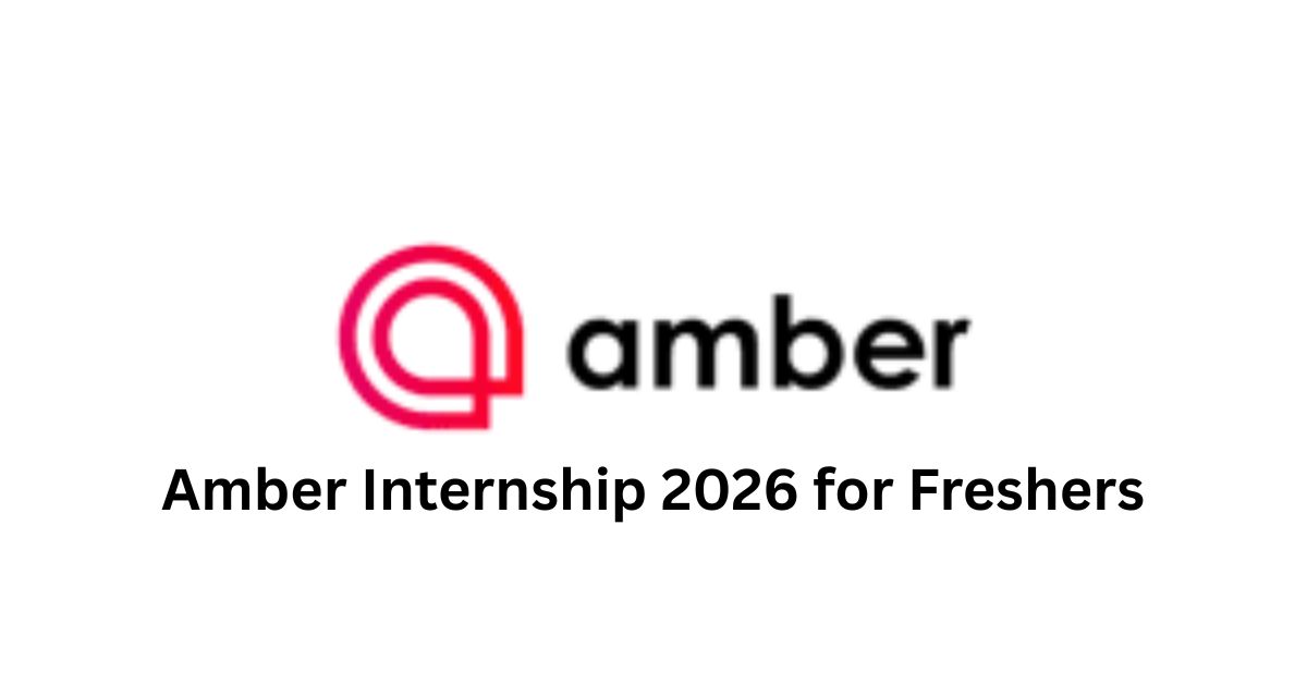 Amber Internship 2026 for Freshers: AI Product Intern Role in Pune | Paid Internship ₹25k